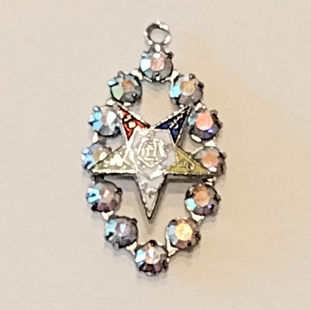 Vintage Mason's order of the Eastern Star pendant
